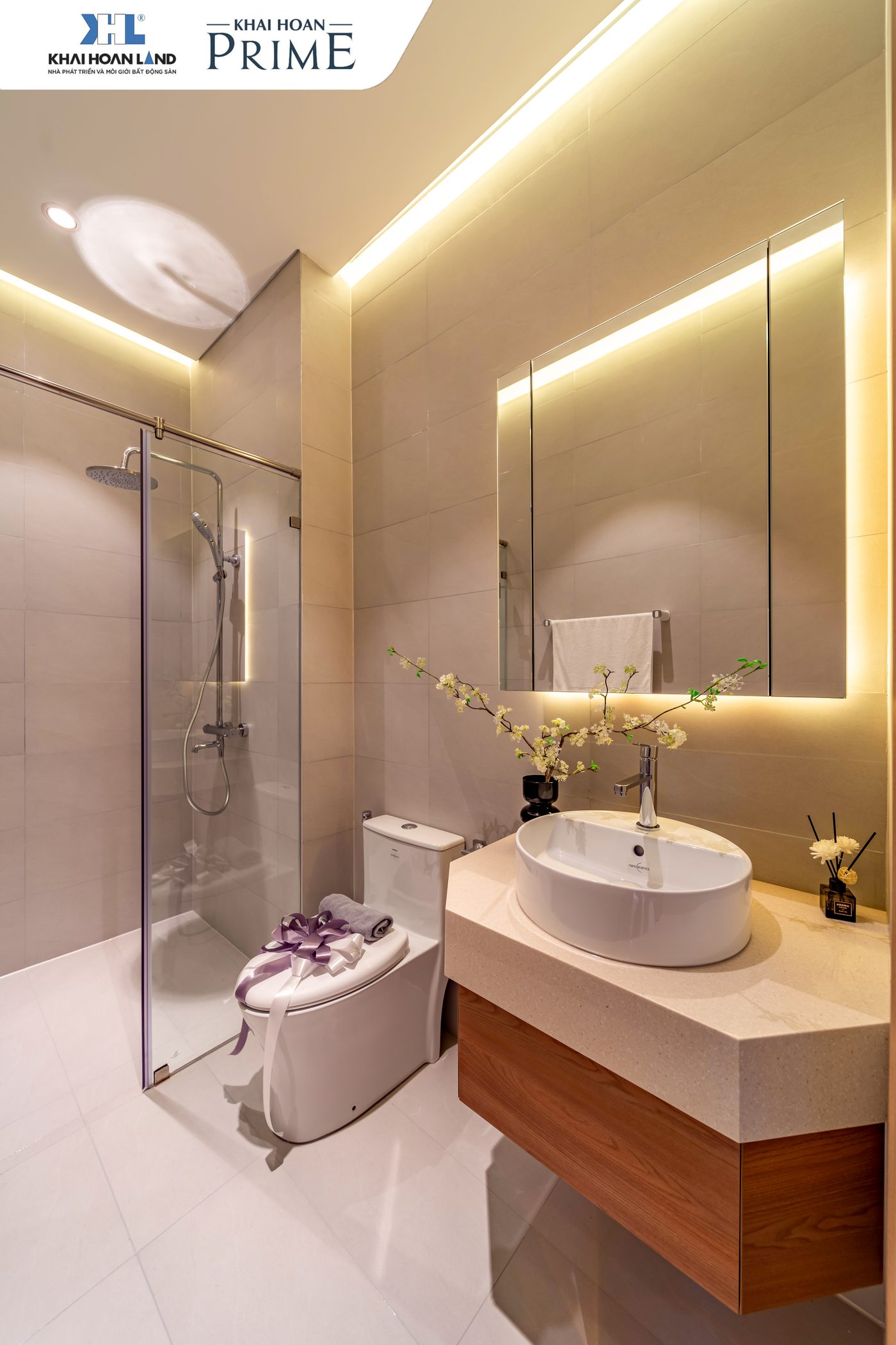 Căn hộ 1 phòng ngủ nhà mẫu