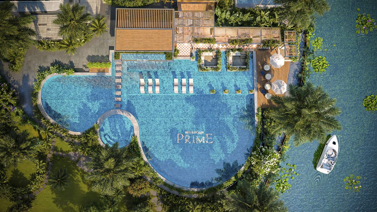 Hồ bơi resort